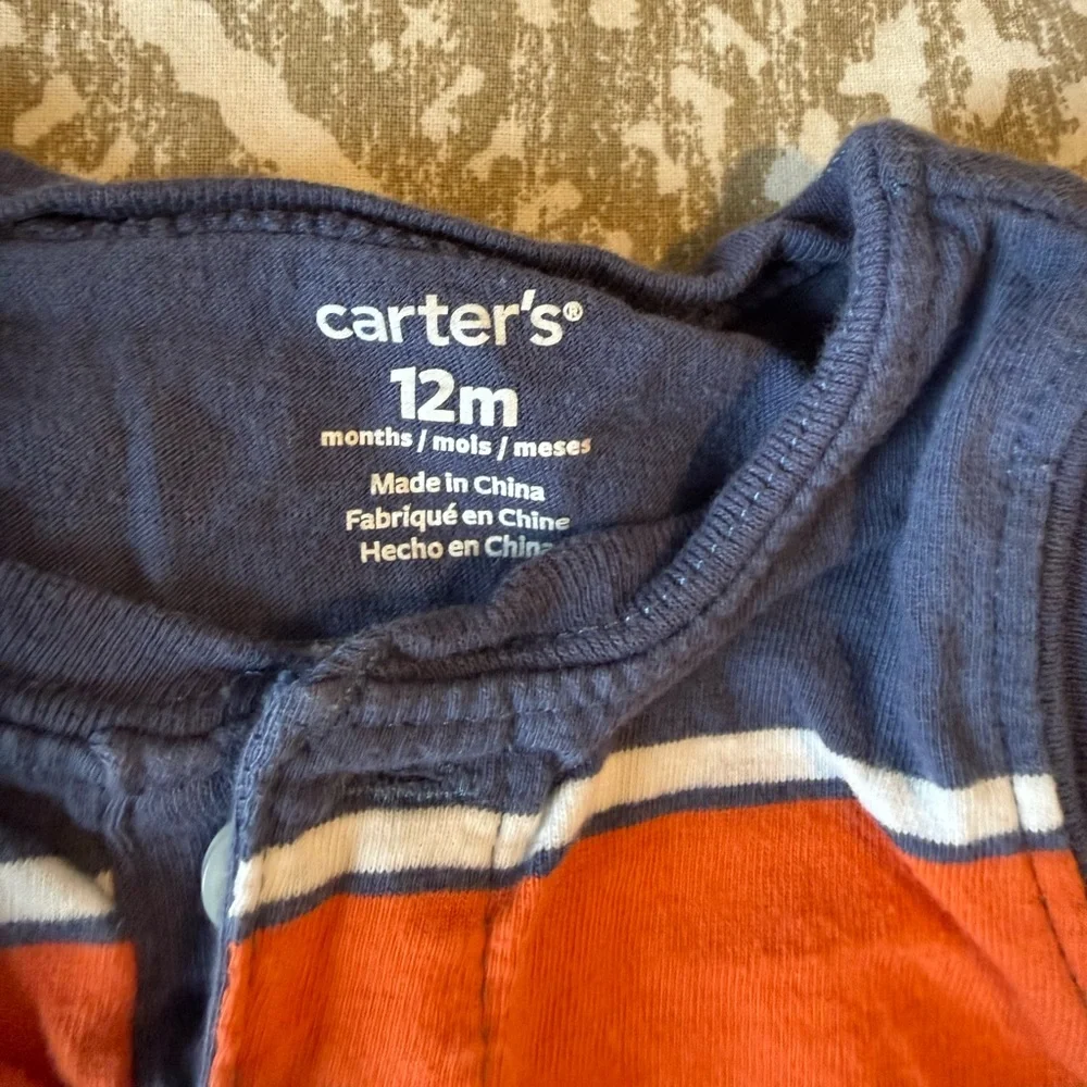 Carter's lot of four piece toddler size 12 months in good used condition